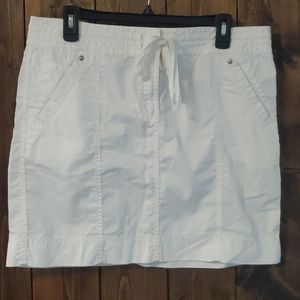 Ann Taylor LOFT white casual skirt